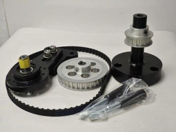 Motorplate Belt Drive kit CHEVY  with 2.280" Register 3 Bolt  with 1" Mandrel